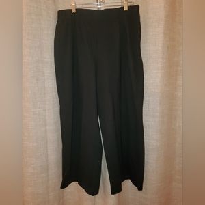 jjill Black Full Leg Cropped Pant (M)
